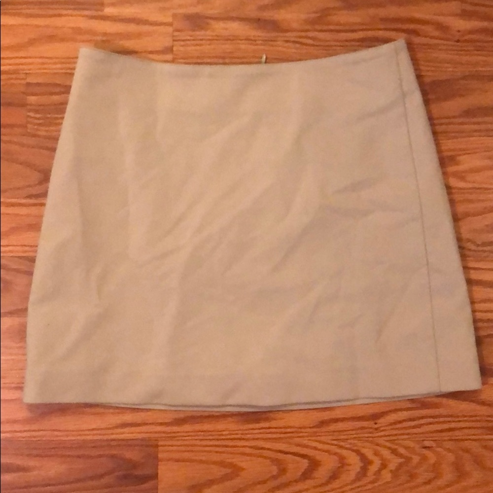 Bebe tan mini skirt 0
